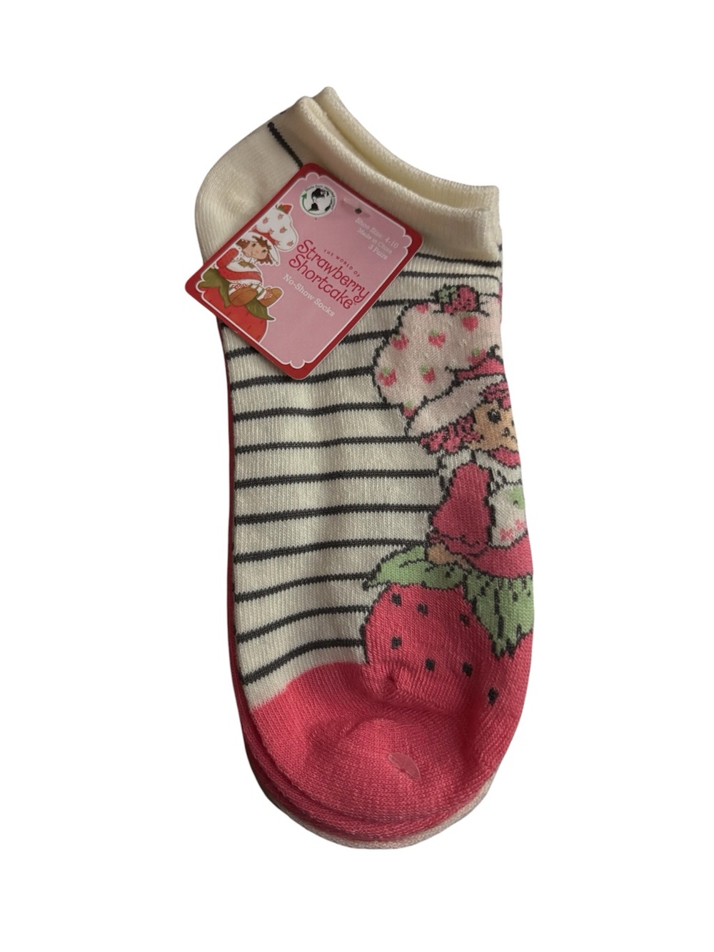 Strawberry Shortcake 3 Pack No-Show Socks